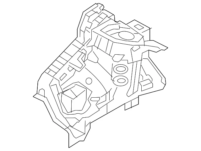 Apron Panel - Driver's Side (LH) - Kia (64501-D9000)