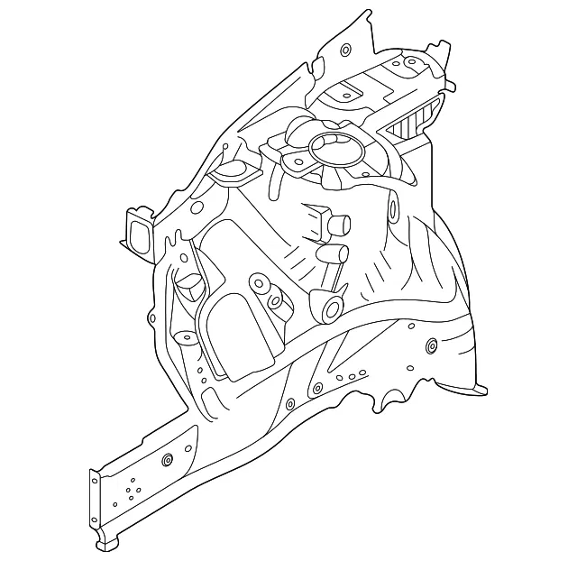 Apron Assembly - Kia (64501-Q4000)