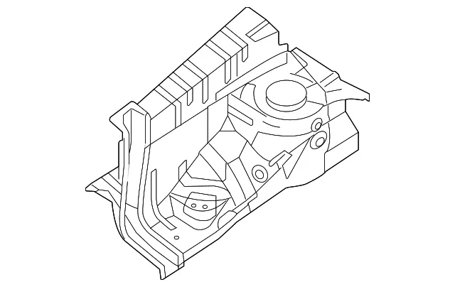 Apron Panel - Passenger Side (RH) - Kia (64502-1F010)