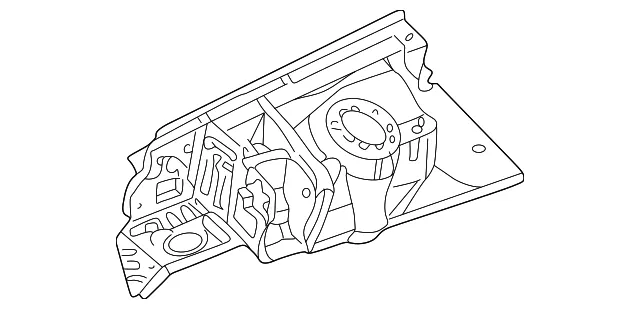 Apron Assembly - Passenger Side (RH) - Kia (64502-3C100)