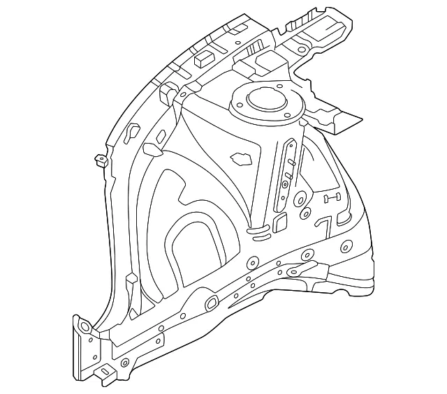 Apron Assembly - Kia (64502-DW000)