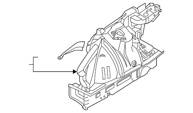 Apron Panel - Kia (64502-J5002)