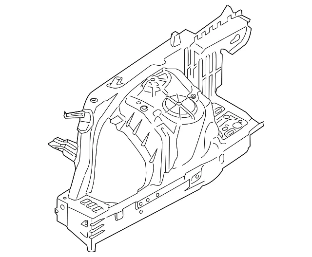 Apron Panel - Passenger Side (RH) - Kia (64502-J6000)