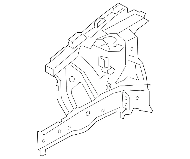Apron Panel - Passenger Side (RH) - Kia (64502-M6000)