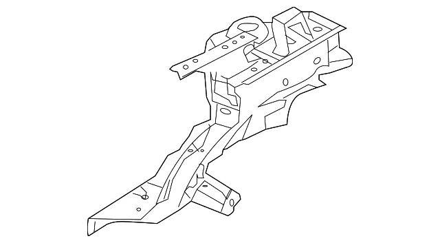 Apron Panel - Driver's Side (LH) - Kia (64510-2K300)