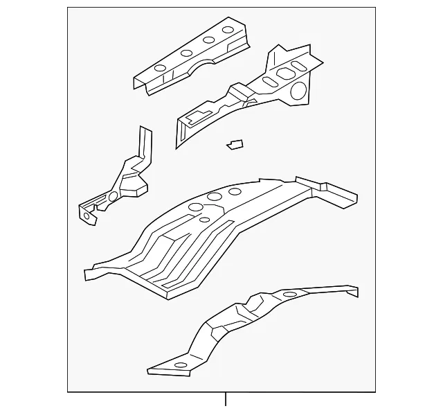Apron Assembly - Driver's Side (LH) - Kia (64530-3E100)