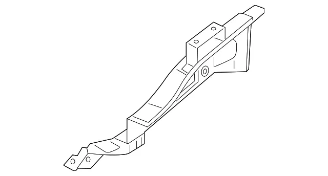 Apron Reinforced - Driver's Side (LH) - Kia (64533-G5000)