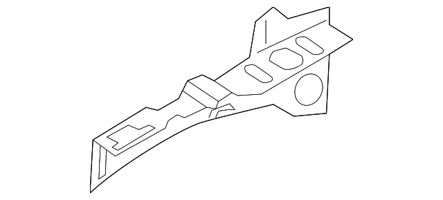 Apron Panel - Passenger Side (RH) - Kia (64563-3E000)