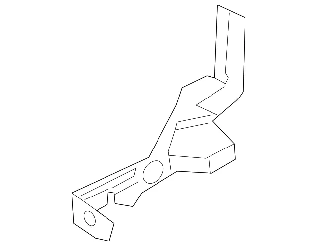 Apron Reinforced - Passenger Side (RH) - Kia (64565-3E000)