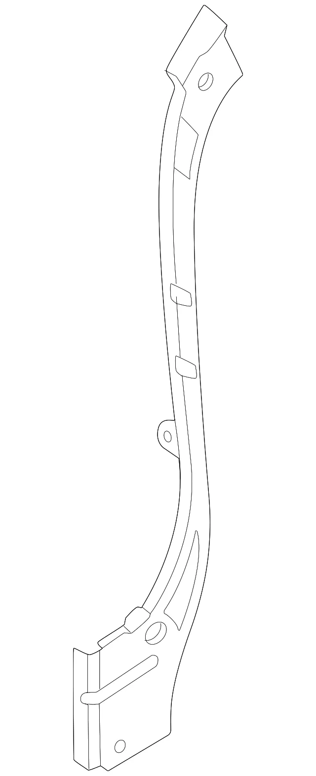 Apron Panel - Kia (64584-P1000)