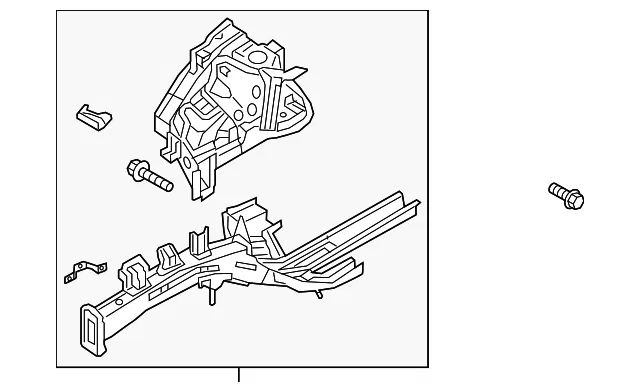 Apron Assembly - Passenger Side (RH) - Kia (64600-S9000)