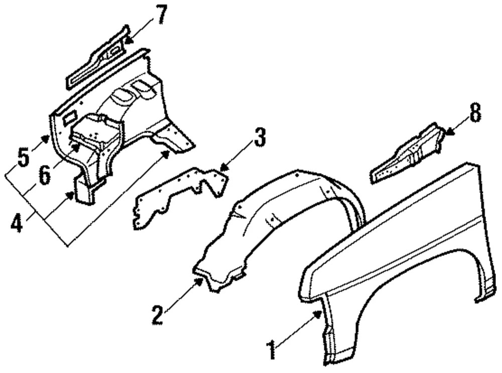 Splash Guard - Nissan (64836-41G00)