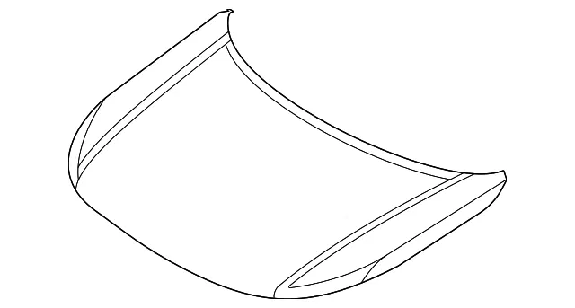 Hood - Nissan (65100-6TA5A)