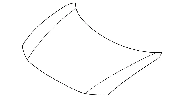 Hood - Nissan (65100-7BA0A)