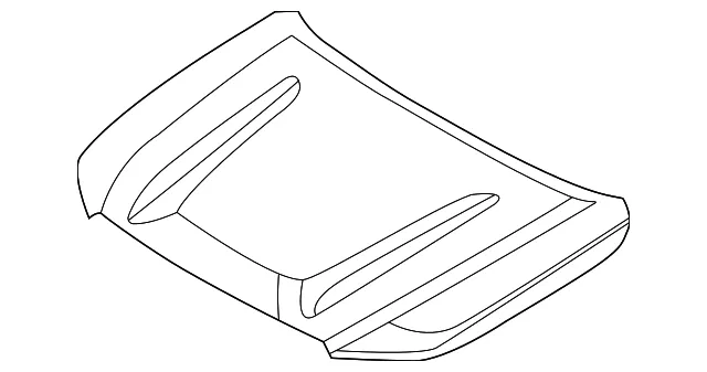 Hood - Nissan (65100-9BU0B)