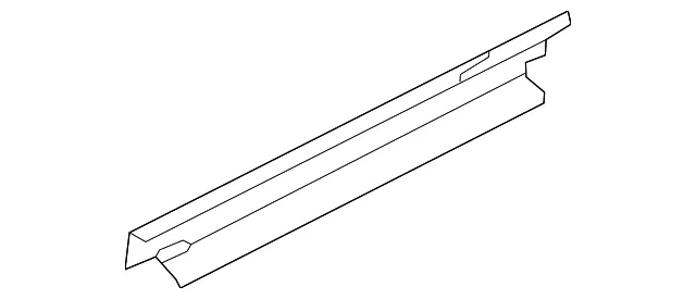 Inner Rocker - Driver's Side (LH) - Kia (65170-1W220)