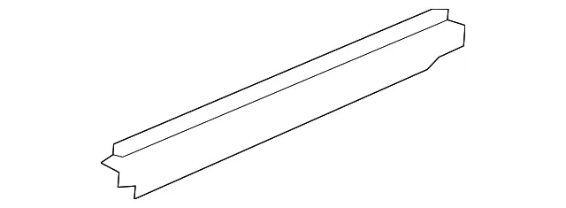 Inner Rocker - Driver's Side (LH) - Kia (65170-F6000)