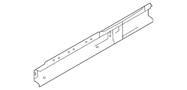 Inner Rocker - Driver's Side (LH) - Kia (65170-G5000)