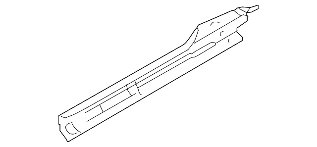 Inner Rocker - Driver's Side (LH) - Kia (65171-1F000)