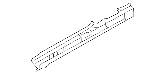 Rocker Reinforced - Driver's Side (LH) - Kia (65171-2F010)