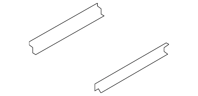 Rocker Reinforced - Passenger Side (RH) - Kia (65180-1D200)