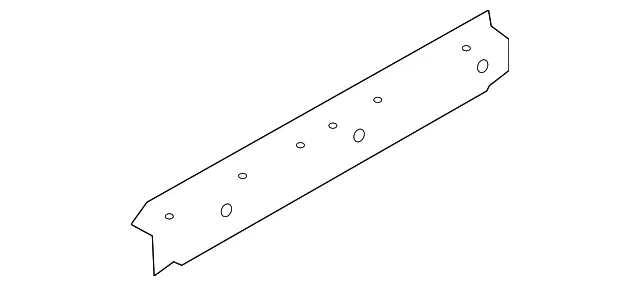 Rocker Reinforced - Passenger Side (RH) - Kia (65180-A7200)