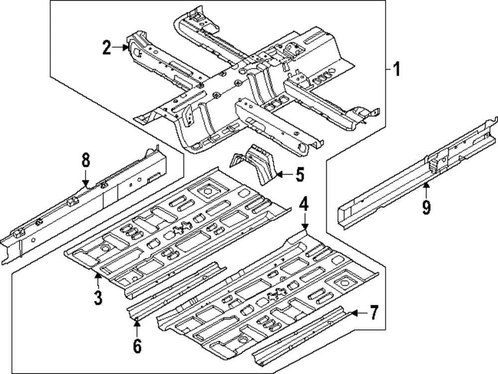 Inner Rocker - Kia (65180-GG000)