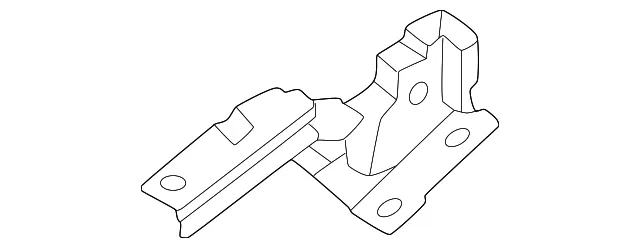 Right Hood Hinge Assembly - Nissan (65400-5MP0A)