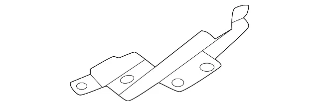 Hood Hinge, Right - Nissan (65400-6GP0A)