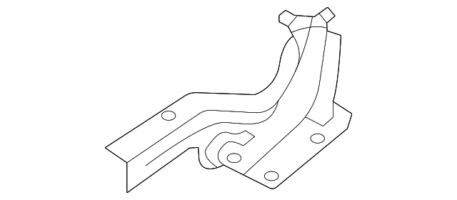 Hood Hinge, Right - Nissan (65400-6RA0A)