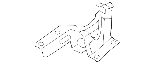 Hood Hinge, Right Hand - Nissan (65400-6TA0A)
