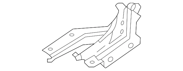 Hood Hinge, Right - Nissan (65400-9BU5A)