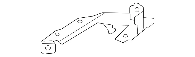 Hinge - Driver's Side (LH) - Nissan (65401-1FA0A)