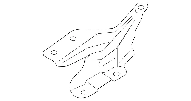 Hinge - Driver's Side (LH) - Nissan (65401-1LA0A)