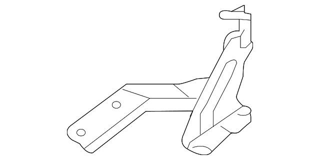 Hinge - Driver's Side (LH) - Nissan (65401-3AN0A)
