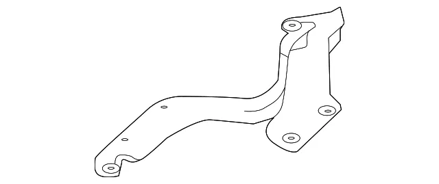 Hinge - Driver's Side (LH) - Nissan (65401-3VA1A)