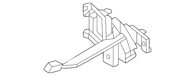 Male Assembly-Hood Lock - Nissan (65601-7BM0A)