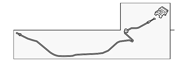 Hood Release Cable - Nissan (65621-5RL0A)