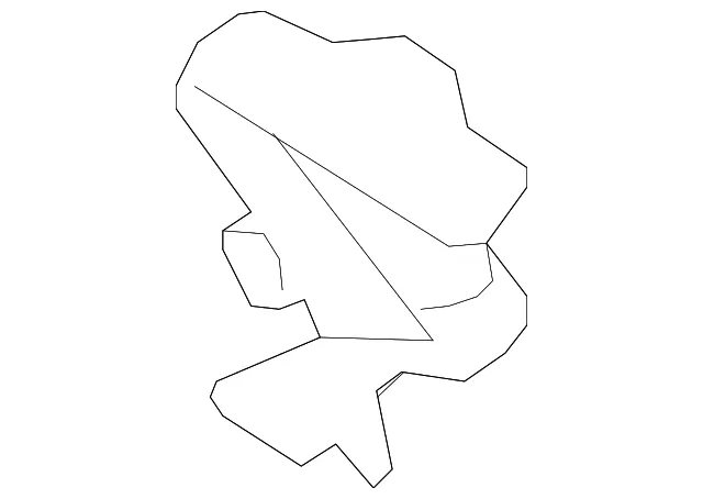 Secondary Hood Lock Control - Nissan (65670-1EA0A)