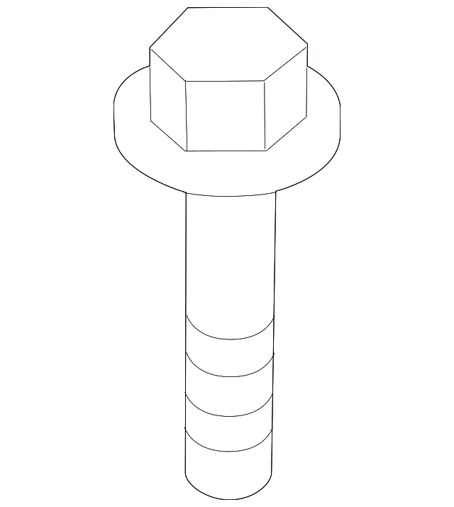 Hood Latch Support Bolt - Nissan (65698-EQ30A)