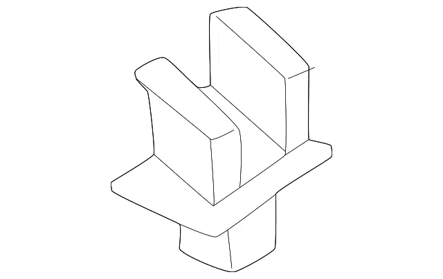 Hood Rod Clamp - Nissan (65722-1HJ0B)