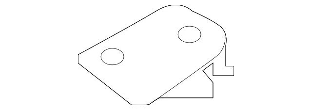 Hood Prop Rod Clip - Nissan (65722-EN00A)
