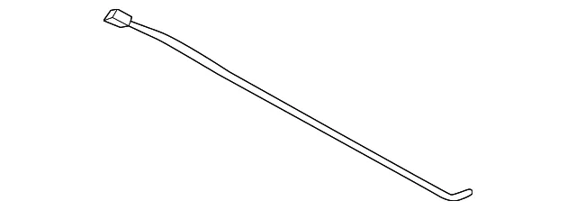 Hood / Trunk Prop Rod - Nissan (65771-6GP0B)