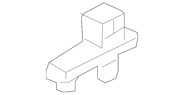 Hood Support Rod Grommet - Nissan (65773-CY00B)