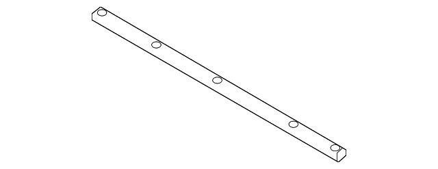 Hood Seal - Nissan (65810-6TA0A)