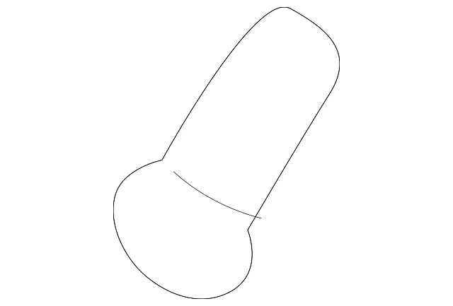 Hood Seal Clip - Nissan (65810-K2002)