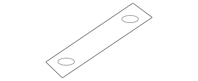 Hood Side Seal - Nissan (65822-ZP00A)
