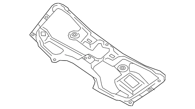 Hood Insulation Pad - Nissan (65840-4CC0A)