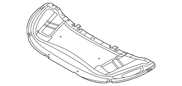 Hood Insulator - Nissan (65840-6RR0A)