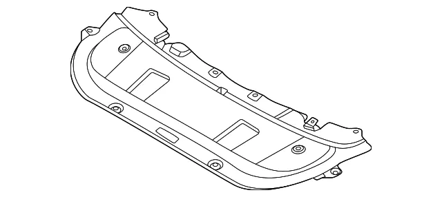 Hood Insulator - Nissan (65840-7BA0A)